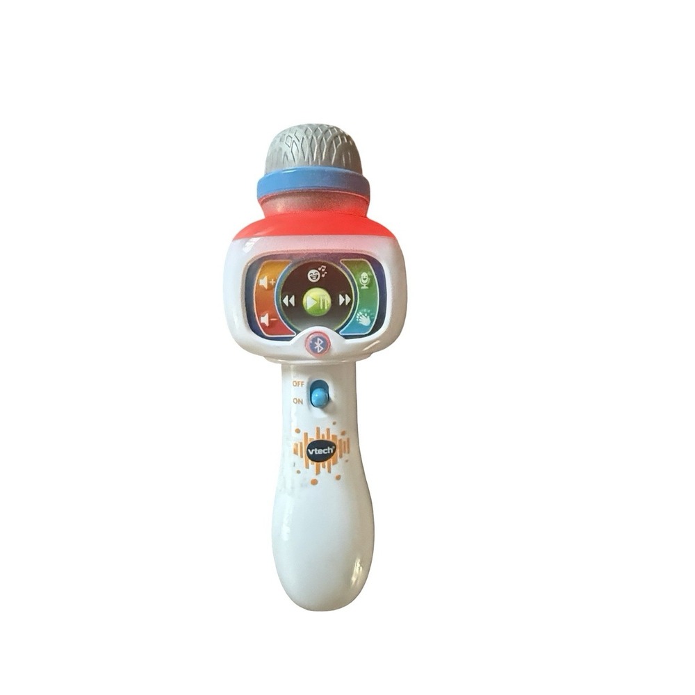 Vtech Sing It Out  Karaoke Microphone Bluetooth Flashing Lights Music Toy‎ Works